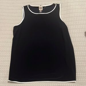 Anne Klein shirt. Sleeveless.  Size medium.  New w/ tags